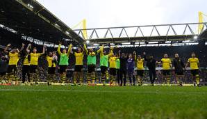 Borussia Dortmund spielte die zweitbeste Heimsaison der Vereinsgeschichte.