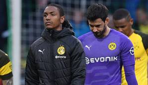 Fehlen dem BVB wohl am 33. Spieltag gegen Fortuna Düsseldorf: Abdou Diallo (links) und Keeper Roman Bürki (rechts)