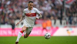 Anastasios Donis kämpft mit dem VfB Stuttgart um den Klassenerhalt in der Bundesliga.