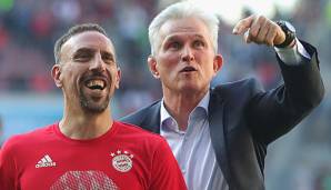 Frank Ribery hat Jupp Heynckes als besten Trainer seiner Bayern-Zeit bezeichnet.