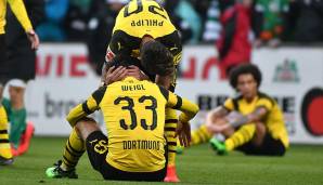 60 Minuten dominiert, dann folgte beim BVB der nächste unerklärliche Kollaps gegen Bremen. Durch das 2:2 hat Dortmund wohl die letzten Titelchancen verspielt. Es war nicht das erste Mal, dass der BVB im Laufe eines Spiels in sich zusammenfiel.