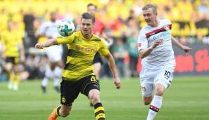 Julian Brandt kannte Borussia Dortmund bisher nur als Gegner in der Bundesliga.