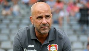 Peter Bosz kassierte mit Leverkusen gleich zwei Niederlagen.