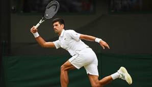 Novak Djokovic ist auch in Wimbledon der Spieler, den es zu schlagen gilt.