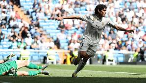 Jesus Vallejo kehrte nach seiner Leihe von Frankfurt zu Real Madrid zurück.