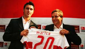 CIPRIAN MARICA (VfB Stuttgart, 2007/08): Nach der deutschen Meisterschaft gingen die Schwaben auf große Shoppingtour und verpflichteten den rumänischen Stürmer für 7 Mio. Euro - Vereinsrekord. Doch Marica blieb weit hinter seinen Erwartungen zurück.