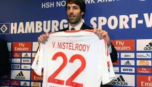 Ruud van Nistelrooy (ablösefrei von Real Madrid zum Hamburger SV im Januar 2010): Eineinhalb Jahre blieb der alternde van Nistelrooy in der Bundesliga und erzielte immerhin zwölf Tore.
