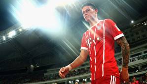 James Rodriguez (für 13 Millionen Euro Leihgebühr von Real Madrid zum FC Bayern im Sommer 2017): Während seiner zweijährigen Leihe blieb er stets ein Einzelkämpfer. Kam trotz zwei Meistertiteln nie richtig an in München.