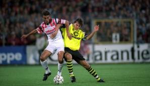 PATRIK BERGER (in der Saison 1995/96): Absolvierte in dieser Spielzeit 27 Spiele unter Trainer Ottmar Hitzfeld und wechselte nach nur einem Jahr zum FC Liverpool. Dort entwickelte sich der Tscheche zu einem herausragenden Mittelfeldspieler.