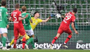Platz 1: SV Werder Bremen – 14 Gegentore.