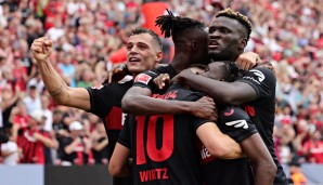 Bayer 04 Leverkusen, Granit Xhaka, Victor Boniface, Florian Wirtz