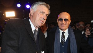 Carlo Ancelotti und Arrigio Sacchi kennen sich noch aus Mailänder Zeiten