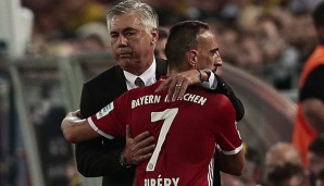 Carlo Ancelotti will Franck Ribery zu weniger Aggression verhelfen