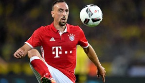 Franck Ribery hat noch bis 2018 Vertrag beim FC Bayern