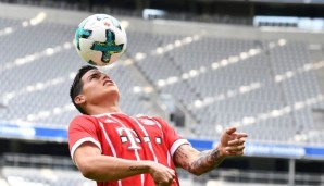James Rodriguez wechselte kürzlich von Real Madrid zum FC Bayern München