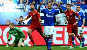 2012 grüßt zum Wiesnauftakt das Murmeltier: Wieder geht's nach Schalke, wieder gewinnt Bayern 2:0, wieder überragt Müller. Das zweite Tor steuert Toni Kroos bei