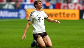 Meh! Unter der Woche gibt's ein 4:1 im Pokal gegen Hannover, am Wochenende darauf rettet Müller den müden Bayern ein 1:0