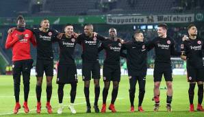 Platz 4: Eintracht Frankfurt (5 S, 5 U, 2 N) - 20 Punkte.