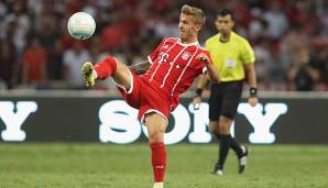 Niklas Dorsch wartet noch auf sein Pflichtspieldebüt für die Profis des FC Bayern.