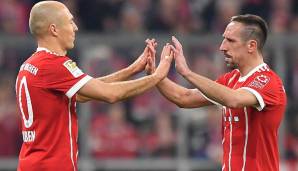 Arjen Robben und Franck Ribery spielen wohl noch ein weiteres Jahr für den FC Bayern München.