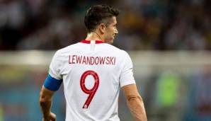 Robert Lewandowski vom FC Bayern München ist mit Polen bei der WM 2018 ausgeschieden.