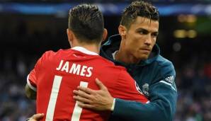 Cristiano Ronaldo hat Real Madrid verlassen - kommt James Rodriguez jetzt zurück?