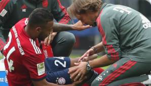Corentin Tolisso vom FC Bayern München verletzte sich im September.