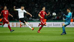 Ante Rebic stürmt für Eintracht Frankfurt.