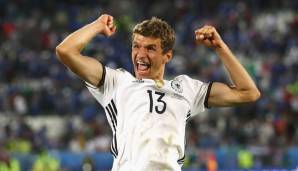 Weltmeister, Deutscher Meister, DFB-Pokal-Gewinner, CL-Sieger - Thomas Müller hat schon fast alles abgeräumt und Fußballgeschichte geschrieben. Am Montag zog er beim Remis gegen die Niederlande in den 100er-Klub der Nationalelf ein.