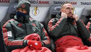 Fehlten am Montagmorgen beim Abflug des FC Bayern nach Liverpool: Jerome Boateng (links) und Franck Ribery (rechts).
