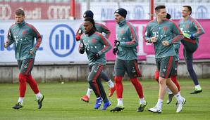 Die zuletzt verletzten oder angeschlagenen Arjen Robben, Franck Ribery und Leon Goretzka stehen vor der Rückkehr in den Kader von Bayern München.