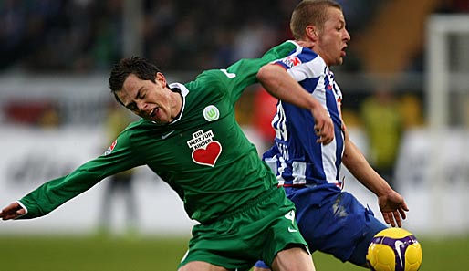 Hertha BSC stemmt sich gegen Wolfsburg gegen eine weitere Niederlage