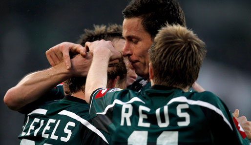 Borussia Mönchengladbach feierte einen glücklichen Heimsieg gegen Hannover 96