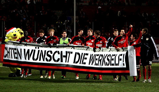 Bayer Leverkusen ist zum zweiten Mal nach 2001/2002 Herbstmeister