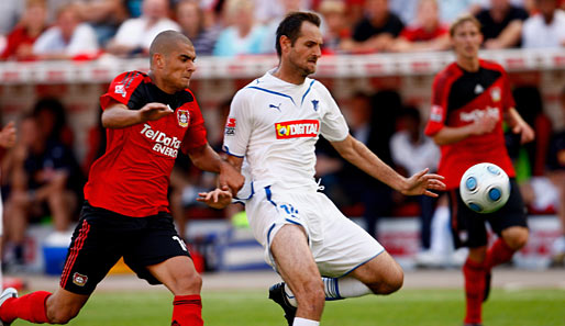 Das eng geführte Duell entschied Leverkusen dank eines Kießling-Treffers mit 1:0 für sich