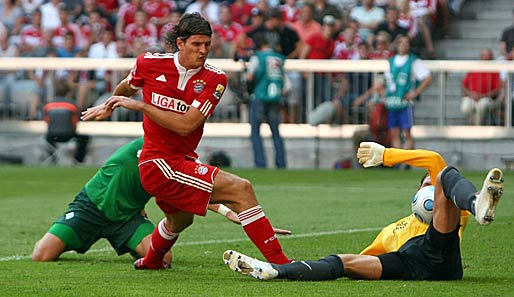 Nach Özils 1:0 aus der ersten Halbzeit egalisierte Gomez mit seinem ersten Bundesligator für die Bayern