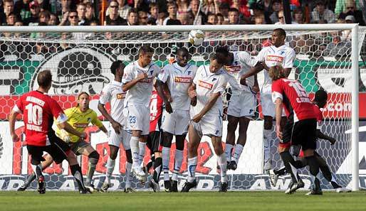 1899 Hoffenheim gewann das Hinspiel bei Hannover 96 mit 1:0