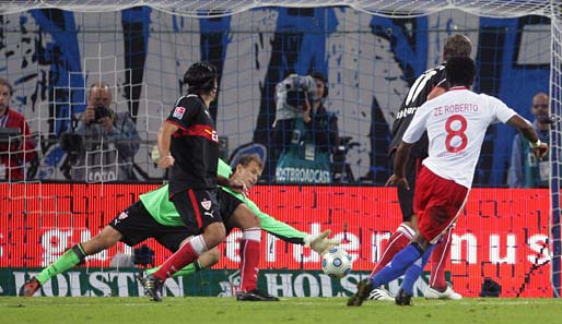 Ze Roberto erzielte beim Hamburger 3:1-Sieg im Hinspiel einen Treffer