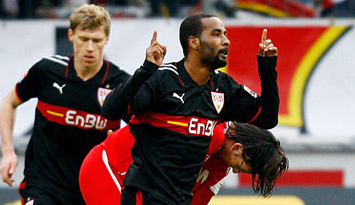 Cacau markierte gegen Köln seine Treffer drei bis sechs