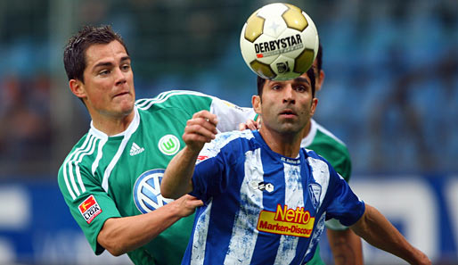 Das Hinspiel zwischen Bochum und Wolfsburg endete 1:1