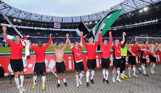 Gegen Eintracht Frankfurt feiert Hannover 96 den sechsten Saisonsieg