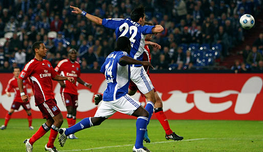 Ausgleich in letzter Minute: Kevin Kuranyi traf im Hinspiel zum 3:3 für Schalke 04