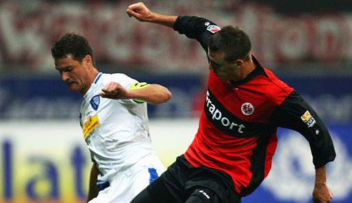 Frankfurt siegte im Hinspiel daheim gegen Bochum mit 2:1