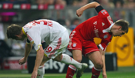Das Hinspiel zwischen Bayer Leverkusen und Bayern München endete 1:1