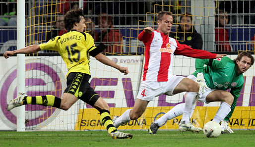Das Hinspiel zwischen Dortmund und Mainz endete torlos