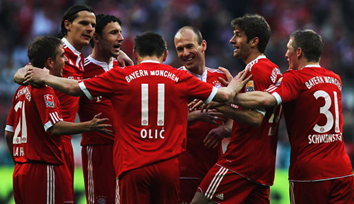 Die Bayern feierten gegen Hannover den höchsten Bundesliga-Sieg seit November 1990
