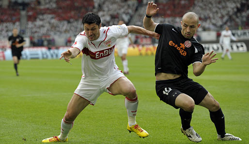 Mainz und Stuttgart trennten sich in der Saison 2009/10 mit 1:1 und 2:2
