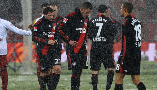 Bayer Leverkusen holte in der Liga-Hinrunde nur 13 Punkte nach neun Heimspielen
