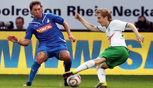 Im Hinspiel setzte sich Hoffenheim gegen Bremen mit 4:1 durch