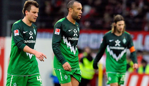 Kurzfristig erleichtert, langfristig weiter im Abstiegskampf: Bremen nach dem 1:1 in Mainz